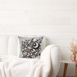 Energy in Motion Throw Pillow