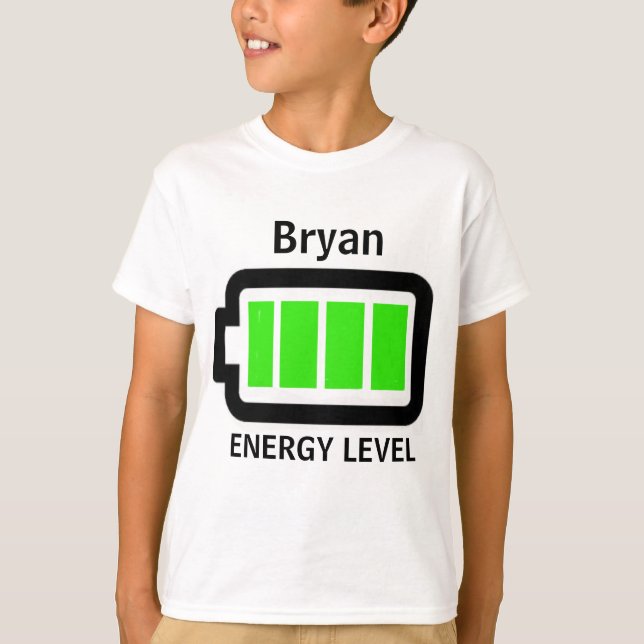 Energy Level Shirt (Front)