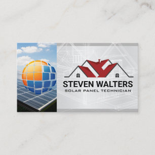 Energy Logo   Home Installation   Modern Tech Business Card