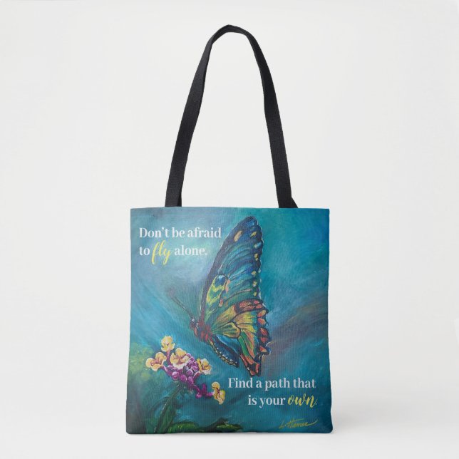 "Energy of Becoming" Reusable Tote Bag (medium) (Front)