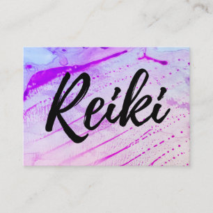 *~* Energy Reiki Practitioner Reiki Master Healer Business Card