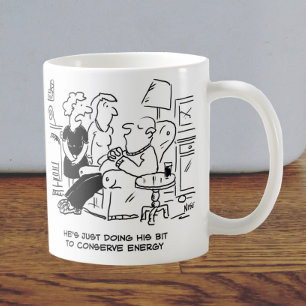 Energy Saving Cartoons Mug