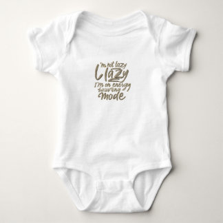 Energy-Saving Mode” Baby Bodysuit