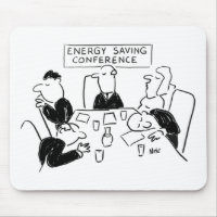 Energy Saving Theme Mouse Mat