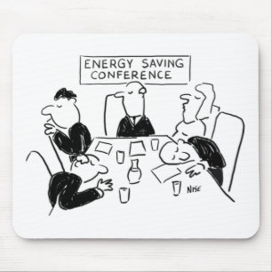 Energy Saving Theme Mouse Mat