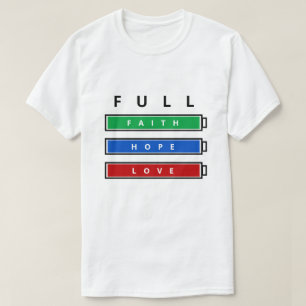 Energy T-Shirt Faith - Hope - Love - Full