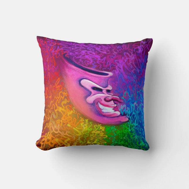 Energy Throw Pillow (Front)