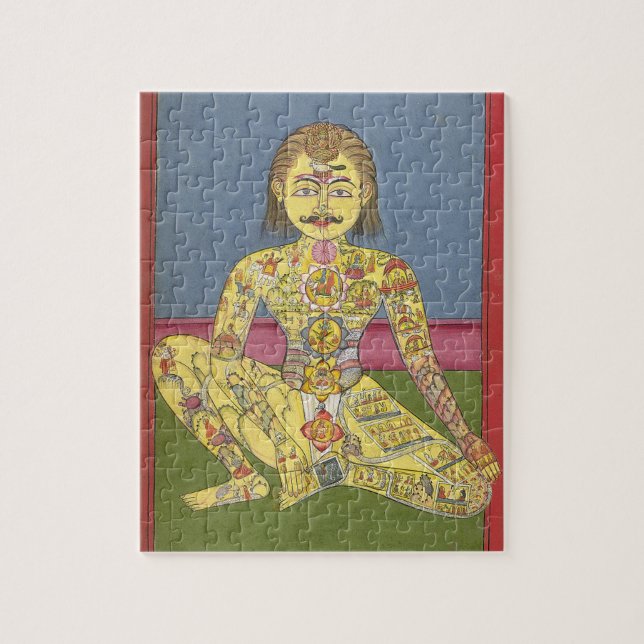 Energy Yoga puzzle (Vertical)
