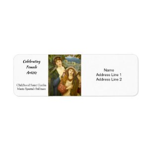 Enfance Saint Cecilia, Maria Spartali Stillman