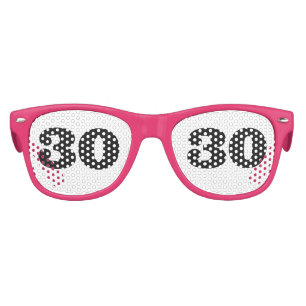 Enfant 30E ANNIVERSAIRE TORTIE FÊTE ROSE Lunettes de sole
