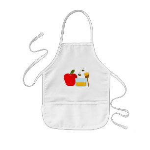 Enfant Apple et tablier d'enfants de miel