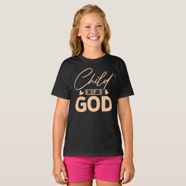 Enfant de Dieu - T-shirt Enfants inspirés par la f (Devant entier)