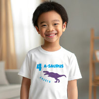 Enfant Dinosaur fête d'anniversaire T-shirt person
