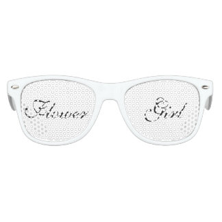 Enfant Jeune fille aux fleurs Lunettes de fête