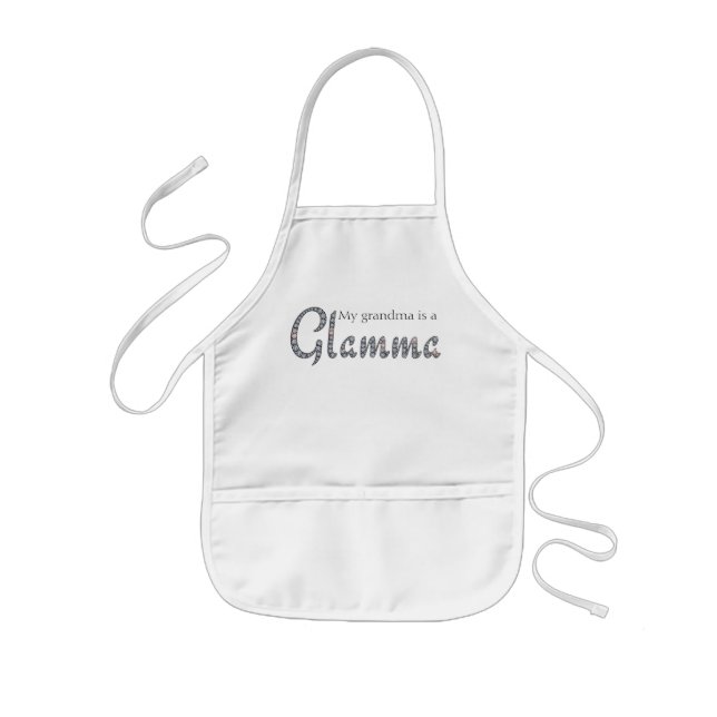 Enfant La grand-maman est un tablier bling de Glamma (Devant)