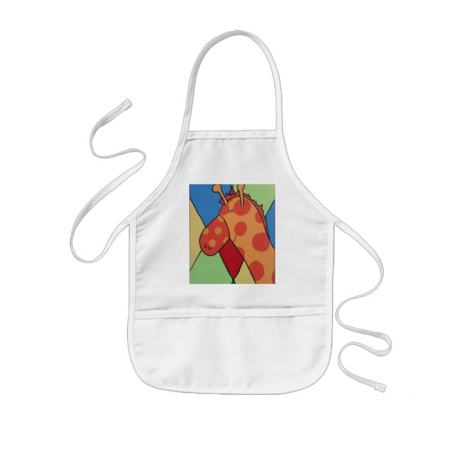 Enfant Le tablier des enfants de girafe (Devant)