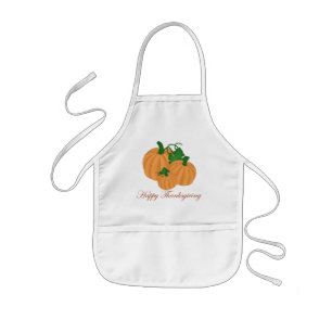 Enfant Le Thanksgiving badine le tablier