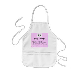 Enfant Pâte à modeler tablier de recette