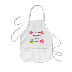 Enfant Personnalisez le tablier d'enfants avec les hiboux