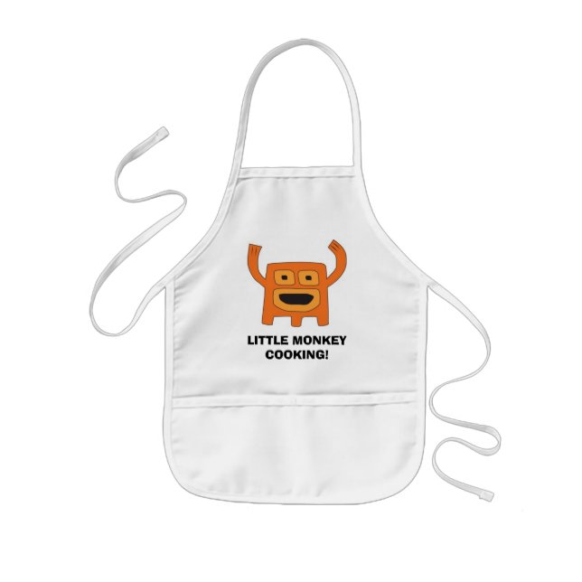 ENFANT PETIT TABLIER DE SINGE (Devant)