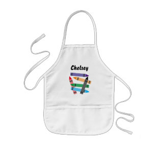Enfant Tablier de crayons de crayons pour l'artisanat