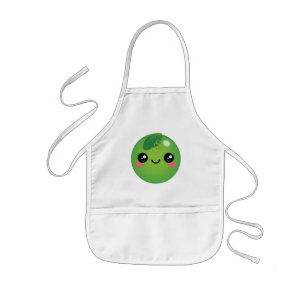 Enfant Tablier Kawaii Pea pour enfants