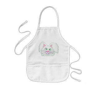 Enfant Tablier Lapin Drôle Visage