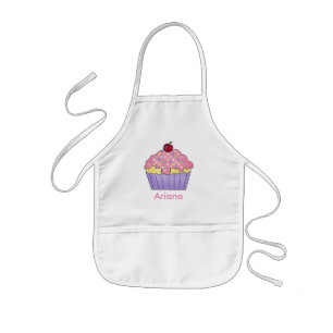 Enfant Tablier personnalisé du petit gâteau d'Ariana