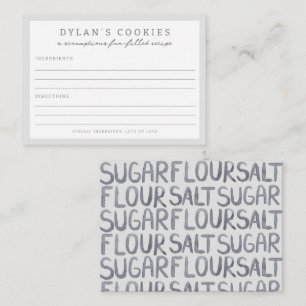 Enfants à la cuisine Anniversaire Bash   Carte Rec