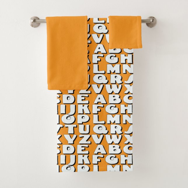 Enfants Alphabet orange (En situation)