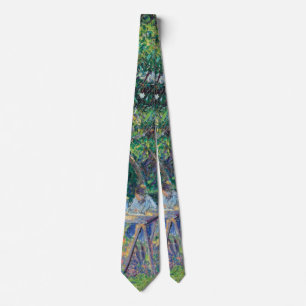 Enfants attablés dans le jardin Camille Pissarro   Tie