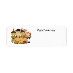 Enfants bons thanksgivings