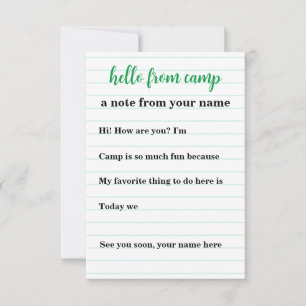 Enfants Cartes pour notes personnalisés pour le ca