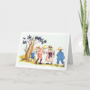 Enfants curieux, Carte de voeux