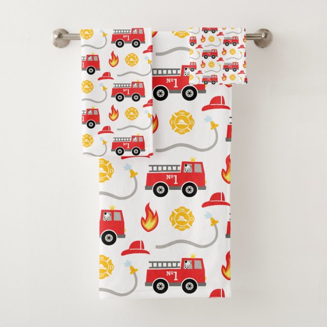 Enfants de camion-feu (En situation)