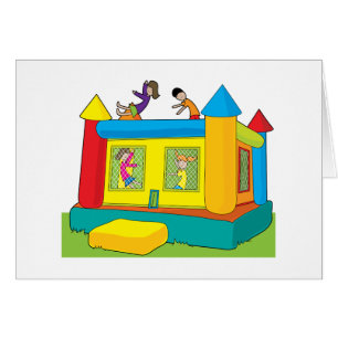 Enfants de château de rebond