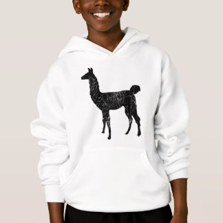 Enfants de sweatshirt de pull de lama et chandail