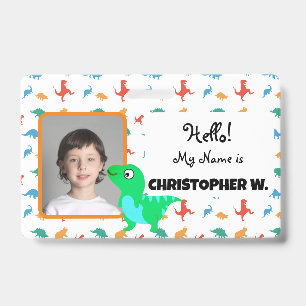 Enfants Dinosaur Motif Bébé T-Rex Badges