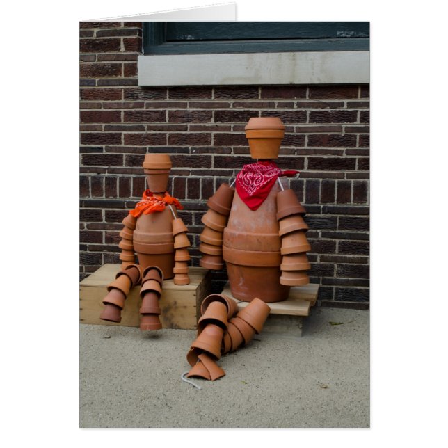 Enfants en pots de fleurs (Devant)