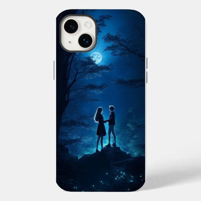 Enfants garçons filles avec bleu iPhone / coque ip (Verso)