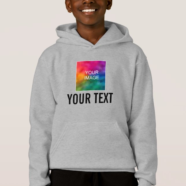 Enfants garçons Sweat - shirt à capuche Mode Vêtem (Devant)