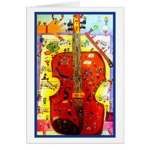 ENFANTS JOUANT SUR LA MUSIQUE DE VIOLON