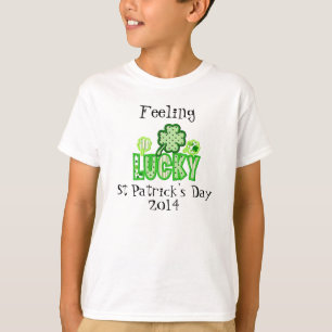 Enfants Lucky St Patrick's Day T-shirt Modèle