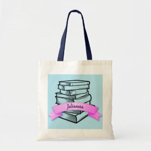 Enfants Nom personnalisé École/Bibliothèque Sac fo