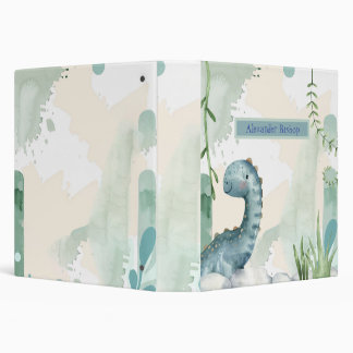 Enfants personnalisés Cute Dinosaur Classeur