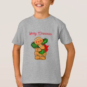Enfants T-shirt Gingerbread Personne