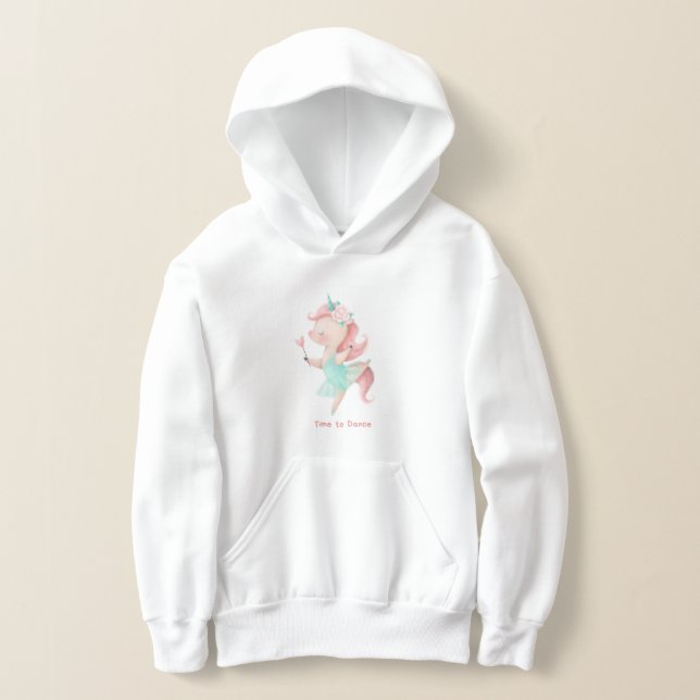 Enfants Temps de Danse Unicorne Sweatshirt (Poser)