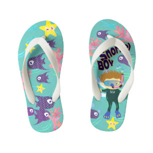 Enfants Tongs de snorkeling pour garçons