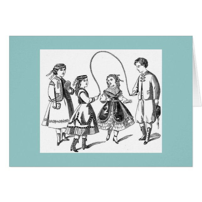 Enfants Vintages en jeu (Devant horizontal)