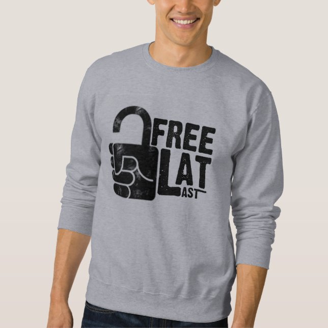 Enfin" sweatshirt "libre (Devant)